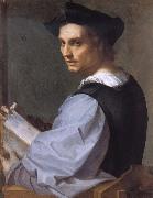 Andrea del Sarto Portrait of a Young Man oil painting artist